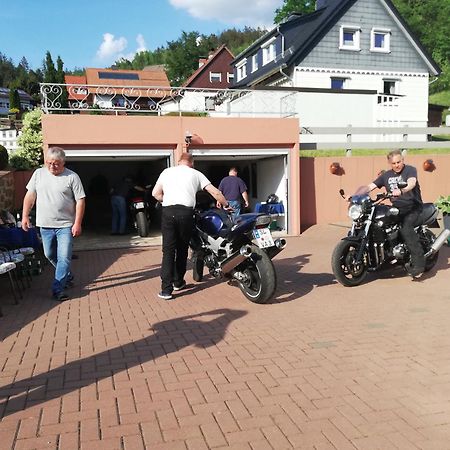 Pension Rheingold Garni Bad Grund Exteriör bild