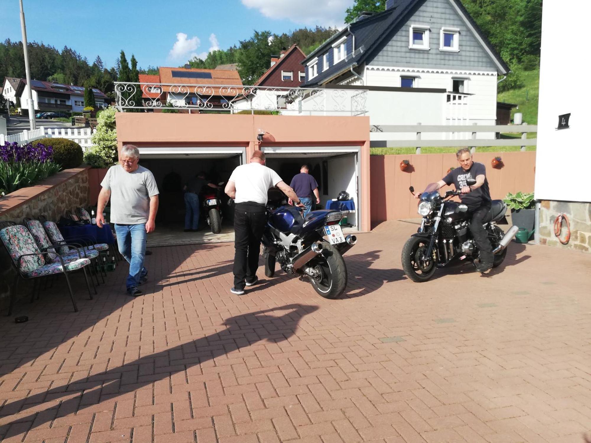 Pension Rheingold Garni Bad Grund Exteriör bild