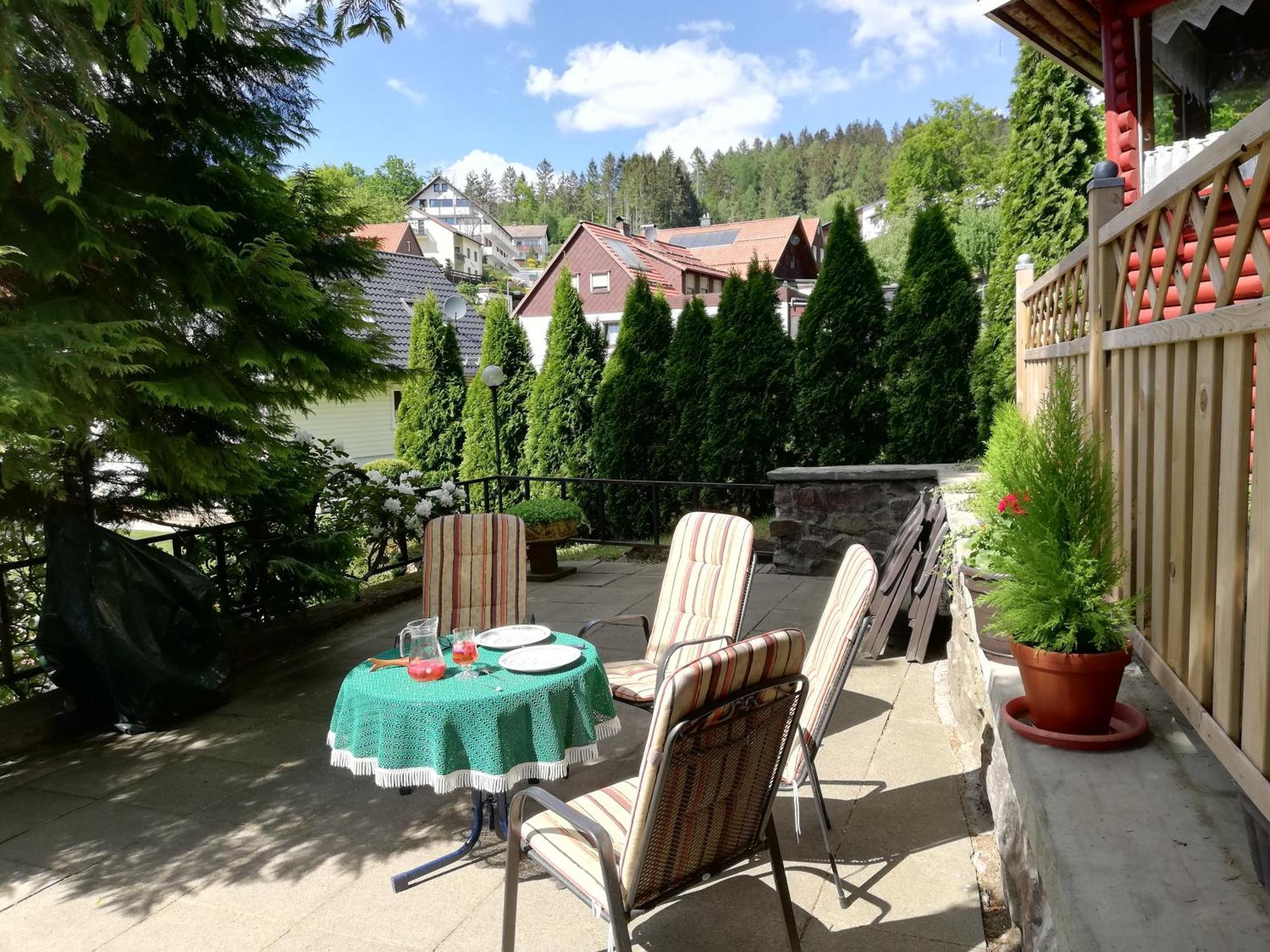 Pension Rheingold Garni Bad Grund Exteriör bild