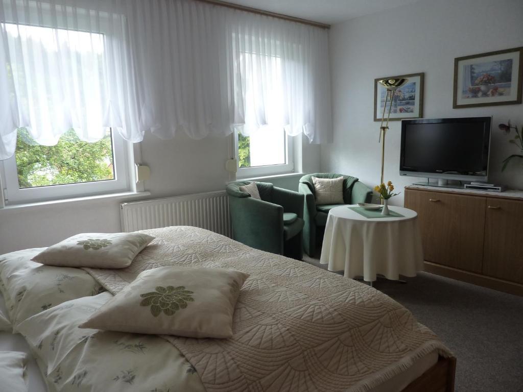Pension Rheingold Garni Bad Grund Exteriör bild
